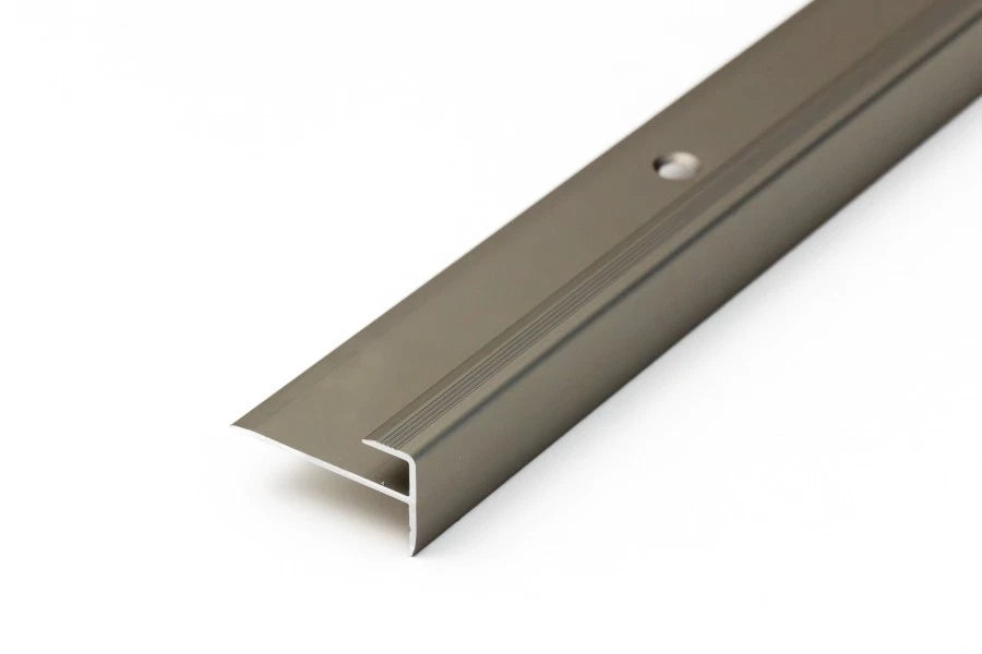 LVT 3mm STAIR NOSING 90 cm 35.49'' VINYL FLOORING STAIR EDGE PROFILE TRIM - F3