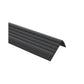 Stair Nosing Black PVC 40x25mm 1.2m Self-Adhesive Anti-Slip Ribbed Trim Durable