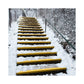 Stair Nosing GRP Anti-Slip Yellow 3m x 55mm x 55mm DDA Compliant High-Vis Slip
