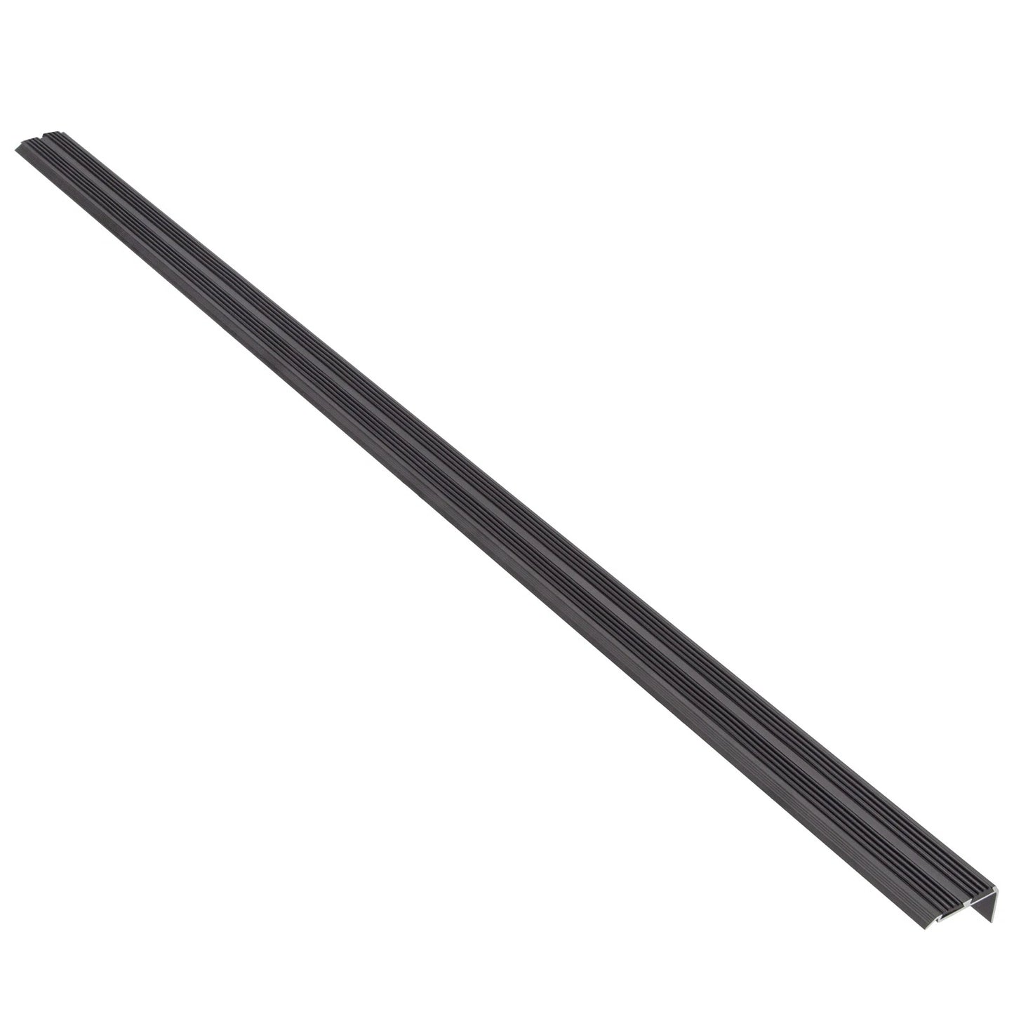 Stair Edge Nosing - Grey / Black - Trim Step Nose Edging Nosings Carpet 900mm