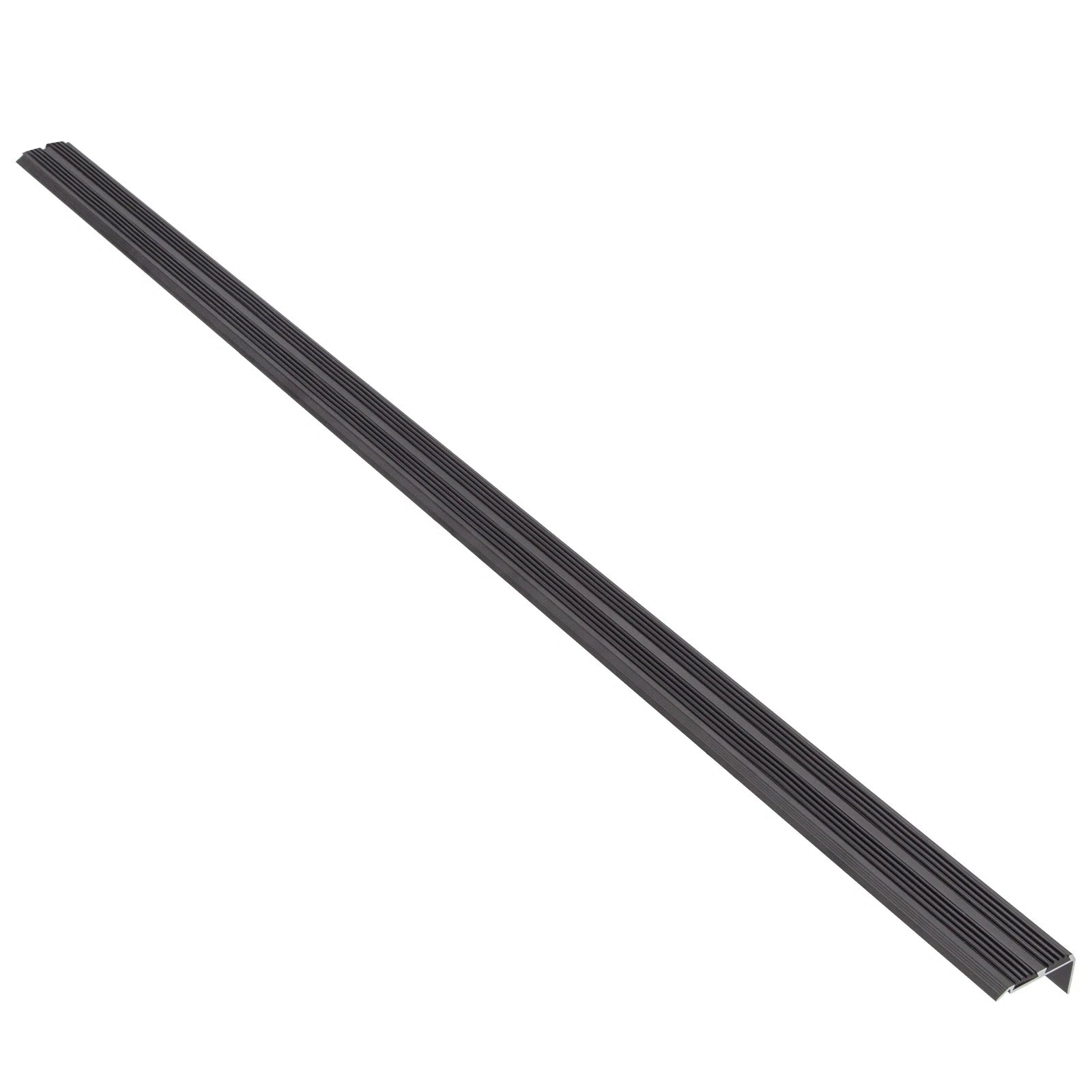 Stair Edge Nosing - Grey / Black - Trim Step Nose Edging Nosings Carpet 900mm