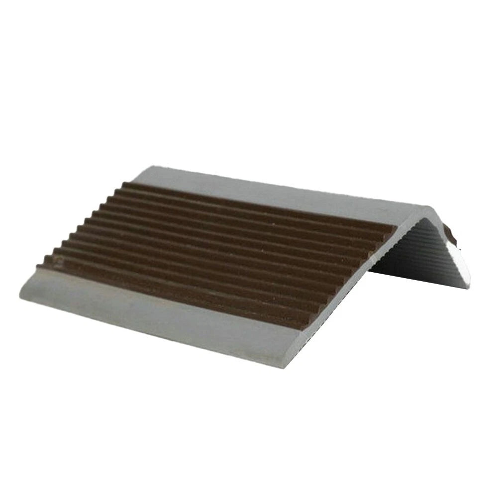 PVC Stair Nosing Non Slip RDO Rubber Angle 50*25mm Step Edge Bullnose Quality