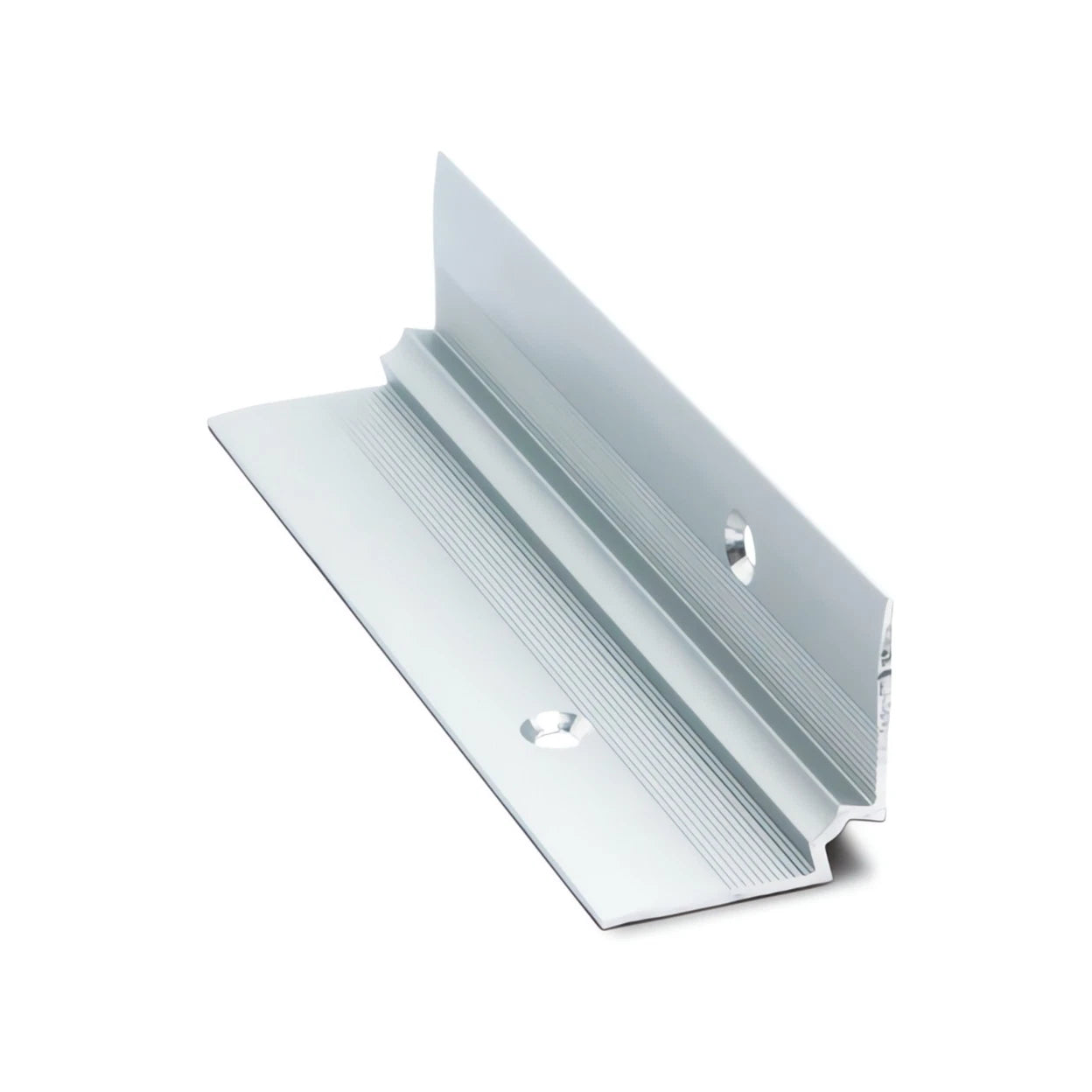 Stair Nosing Aluminium Bright Silver 25x25mm 2.7m Anodised LVT Inner Trim Metal