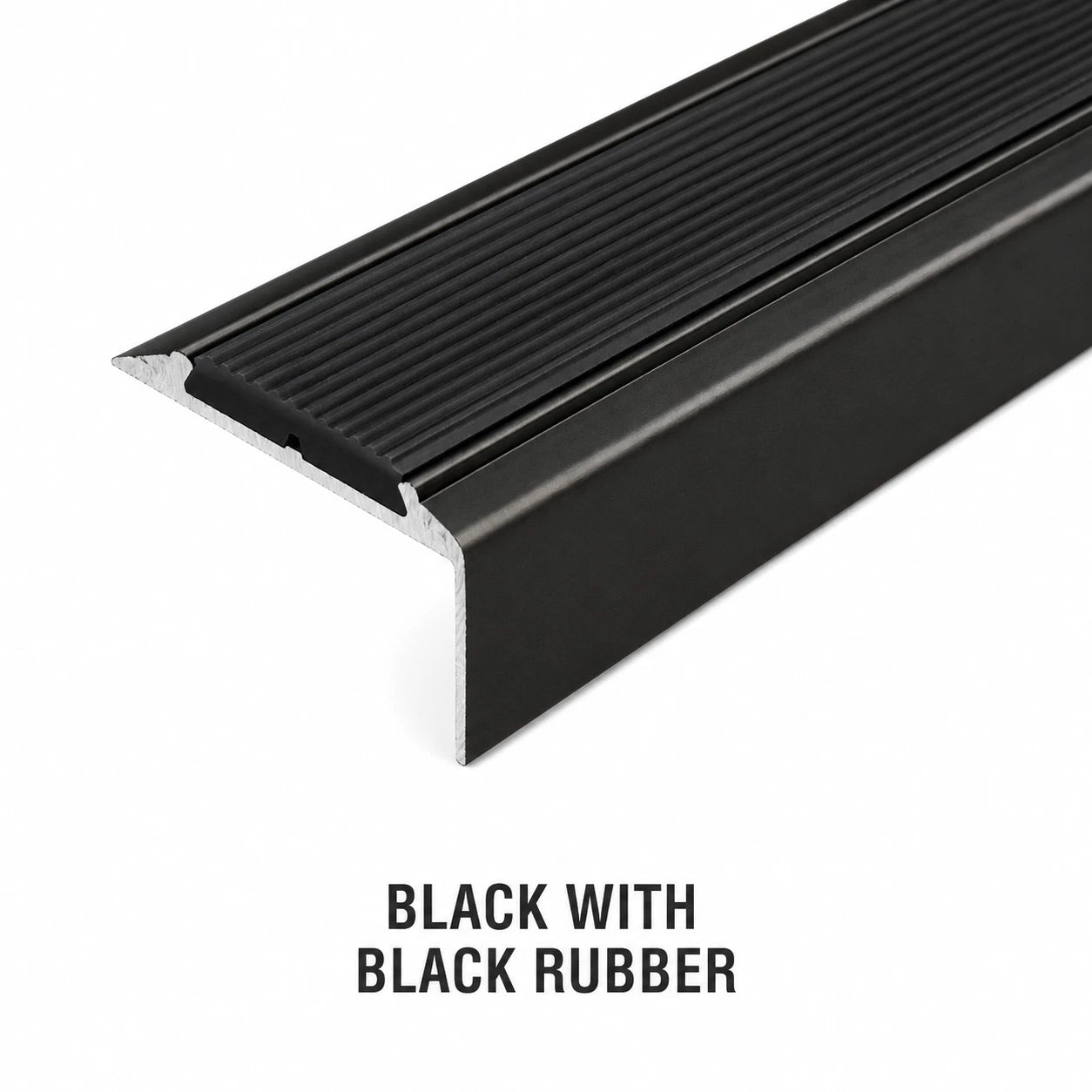 Aluminium Stair Nosing Edge Trim Anti Slip Step Edging For Wood Laminate Carpet