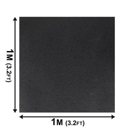 METIS Rubber Gym Flooring Mats [1m²] | DELUXE GYM FLOOR TILES – Anti-Slip Design