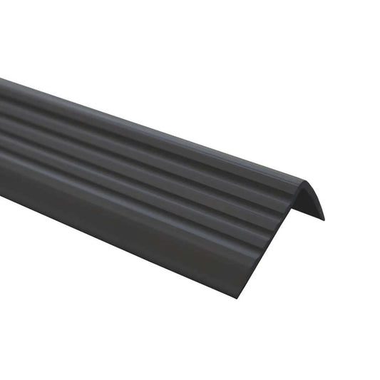 Black Stair Nosing 1.2m 735-ND Anti Slip 40x25mm Flexible Self-Adhesive Trim