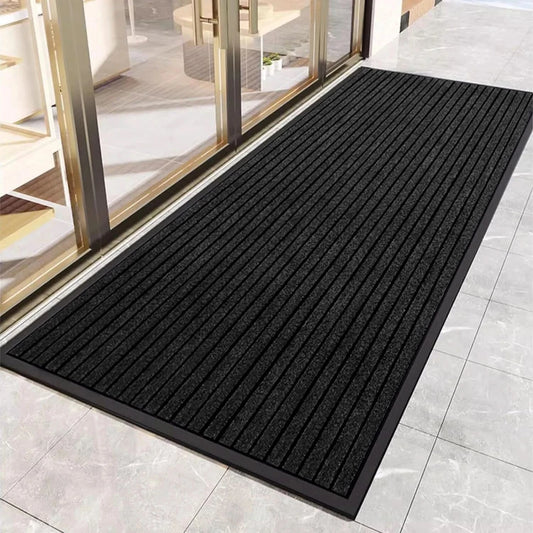 Non Slip Rubber Door Mat Heavy Duty Washable Rug Indoor Outdoor Welcome Door Mat