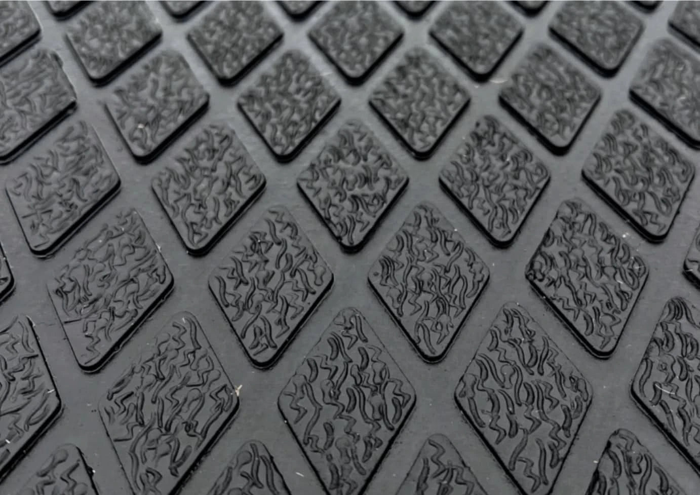 Multi use Horse/Cow/pony Rubber Stable Gym Mat Diamond Top 12mm x 6'x4'