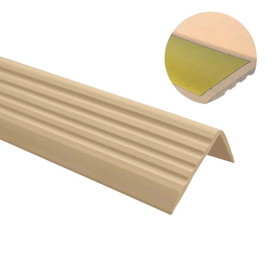 Anti slip stair nosing stairs edge step edging trim self adhesive ND 40x25mm