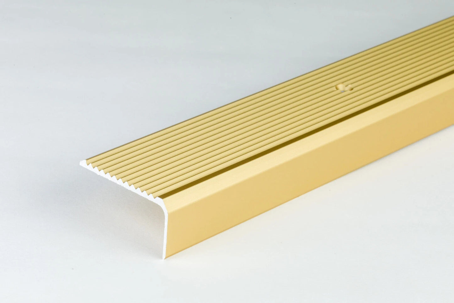 Aluminium Stair Nosing Anodised Edge Trim Step Nose Edging Nosings 44x20mm x 1M