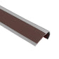 Stair Nosing, Vinyl Stair Edge Protector, Easy to Install, 6.6Ft, Coffee & Grey