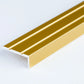 ALUMINIUM STAIR NOSING ANTI NON SLIP EDGE - STEP EDGING TRIM - 25x10 mm -1M