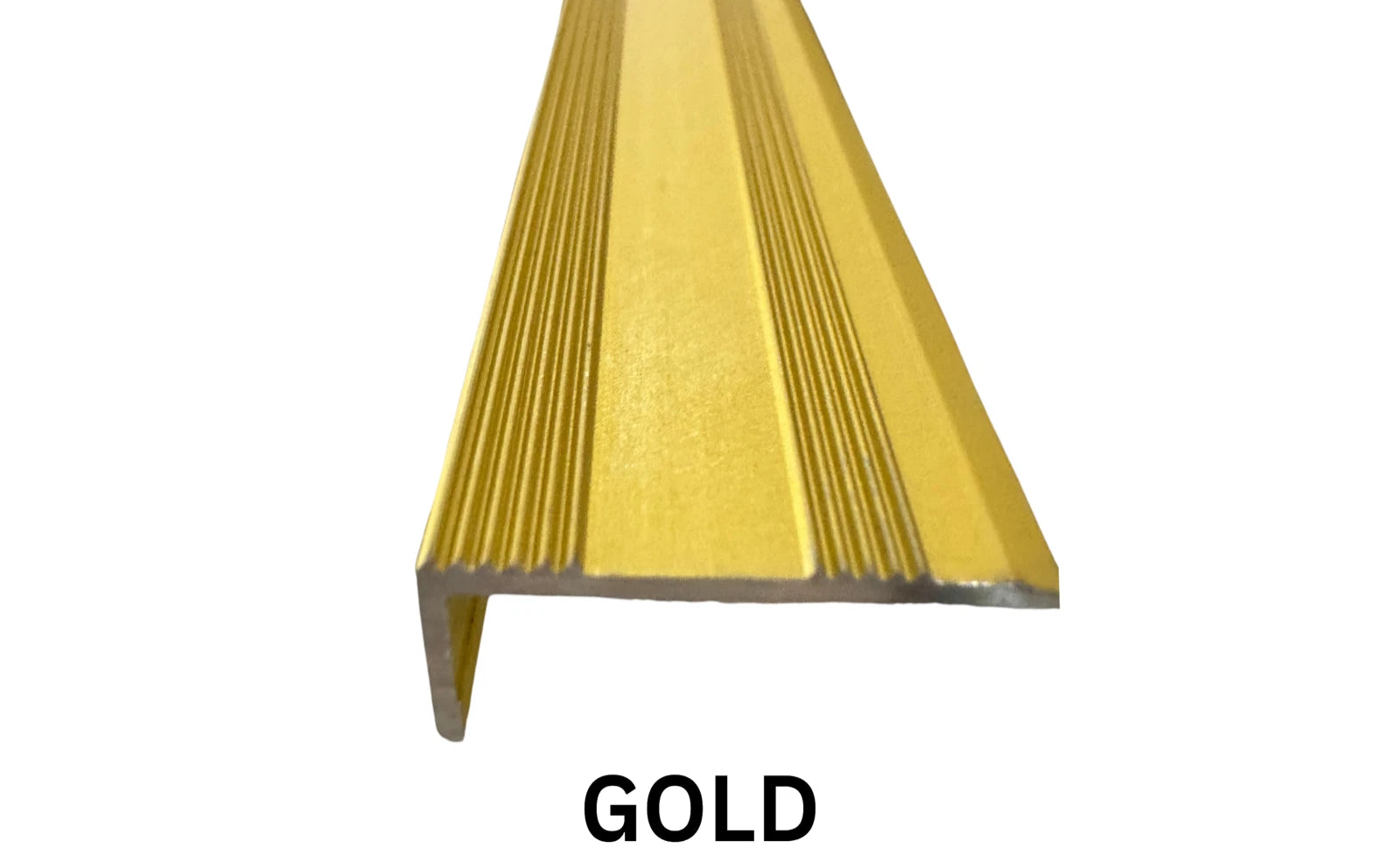 Stair Edge Nosing - Aluminium Trim Step - Anti Slip / Laminate Wood