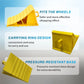 Wheel Chocks 2PCS Car Wheel Chocks Heavy Duty with Handles Caravan Wheel Chocks