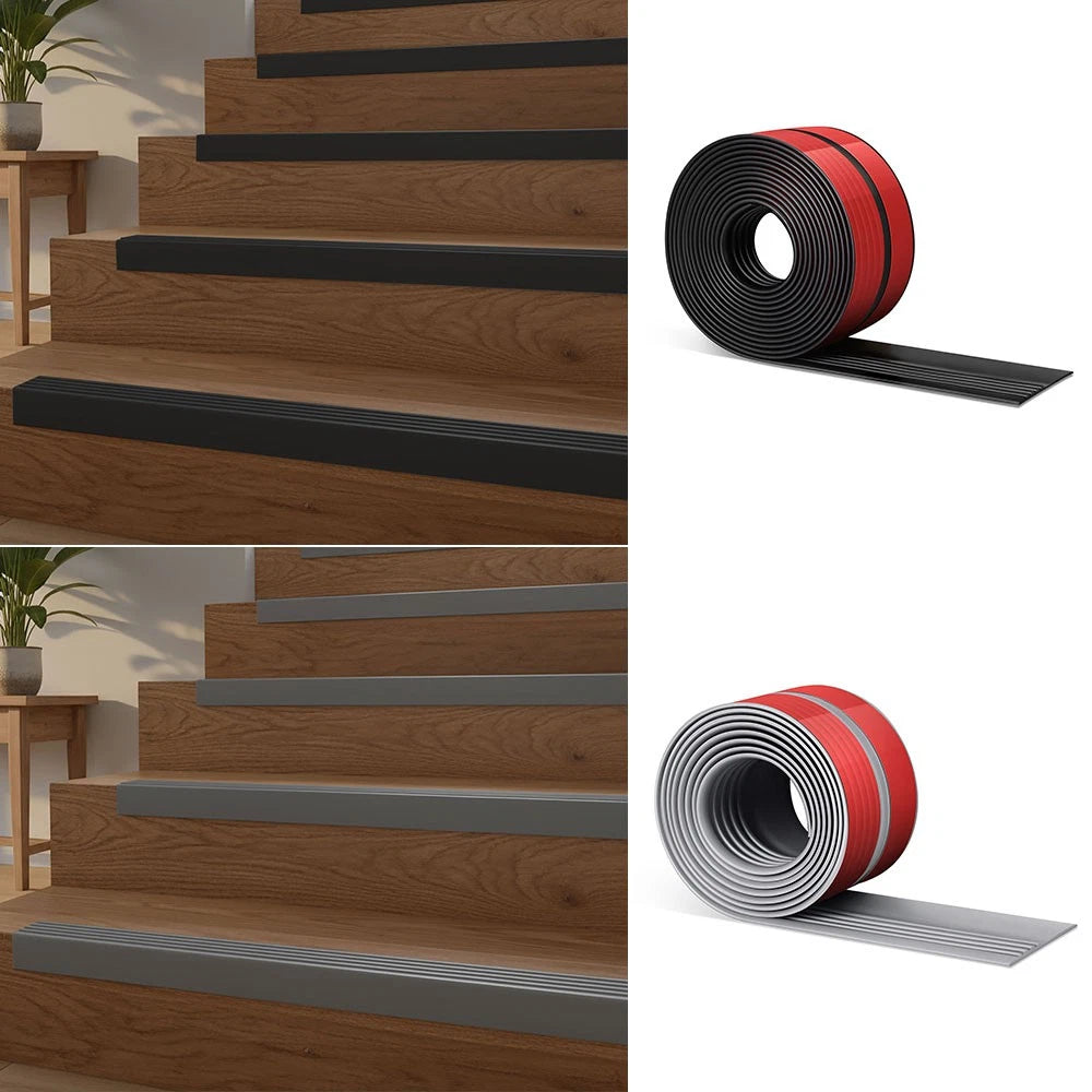 3/6/12M Stair Nosing Non-Slip Edge Trim Step Nose Edging Nosings Self Adhesive