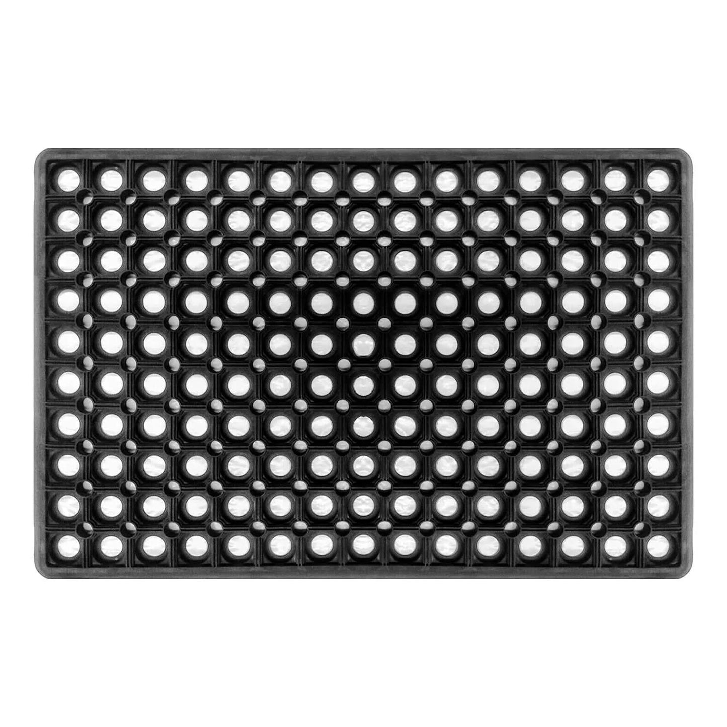 Non Slip Industrial Rubber Ring Door Mat Outdoor House Entrance Carpet Rug