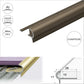 2.5m ROUNDED STAIR NOSING EDGE TRIM STEP NOSE EDGING NOSINGS FOR TILES A80