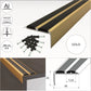 1.8m ALUMINIUM STAIR NOSING EDGE TRIM STEP NOSE EDGING NOSINGS FOR CARPET WOOD