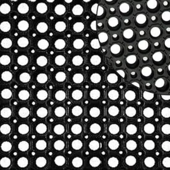 Heavy Duty Rubber Grass Mat - 1m x 0.5m, 16mm Thickness