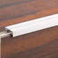 ALUMINIUM STAIR NOSING ANTI NON SLIP EDGE - STEP EDGING TRIM - 25x10 mm -1M
