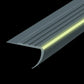 Stair Nosing Rubber 1.18m Anti-Slip Step Edge Trim 40x40mm Tread Protector RDFL