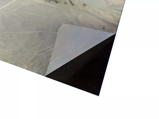 Neoprene Anti-Slip Black Smooth Rubber Sheet 0.8mm Thick, A5, A4, A3 and A2 Size