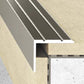 Aluminium Stair Nosing Step Edge Trim 25x20mm Edge Protector 2.7m A36 Laminate