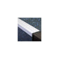Stair Nosing Aluminium Matt Silver 25x10mm Self-Adhesive Retro-Fit Grooved 0.9m