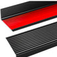 Black 36" Metal Stair Nosing, Heavy-Duty Aluminum Self-Adhesive Stair Edge