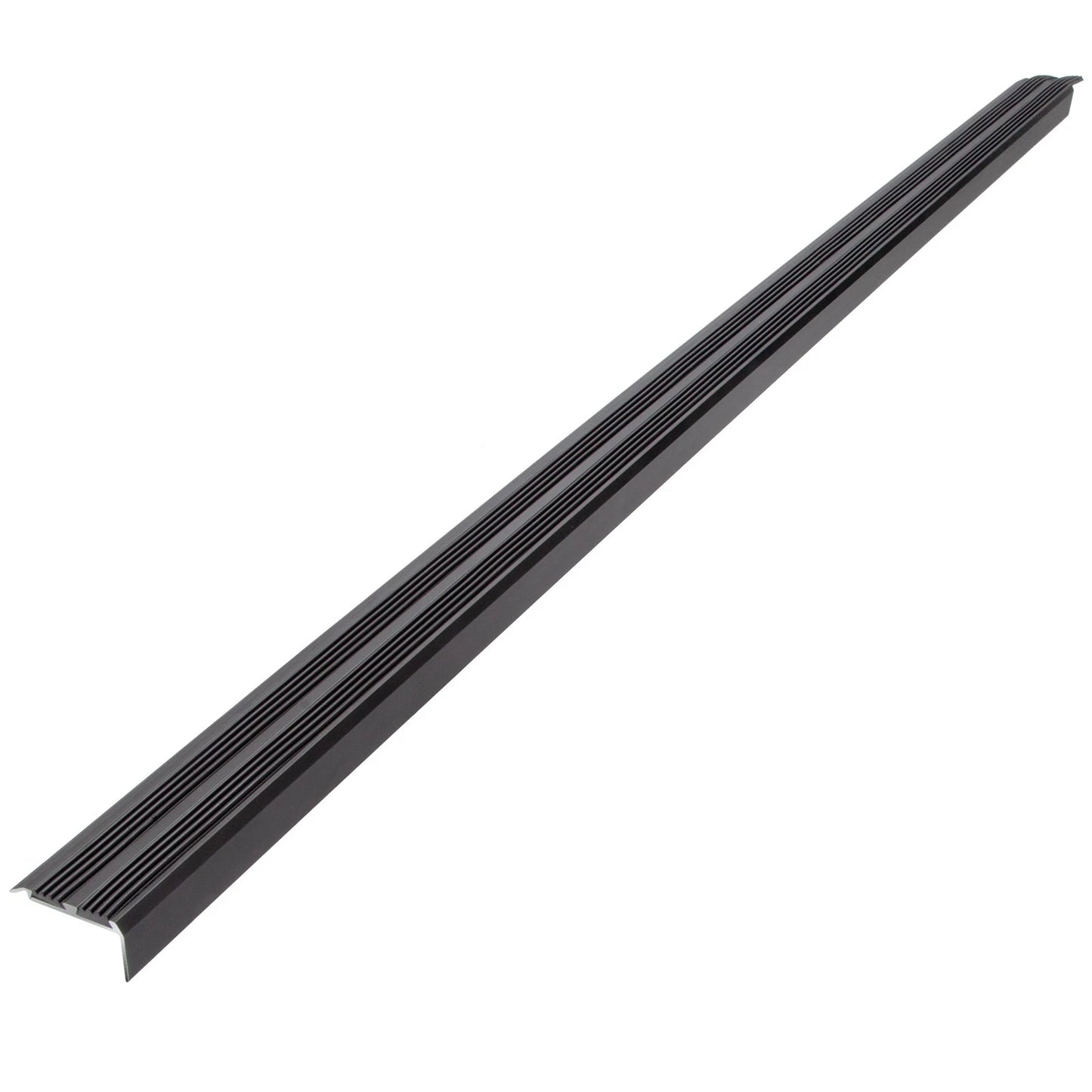 900MM Aluminium Stair Nosing Edge Trim Step Nose Edging Nosings Carpet - Black