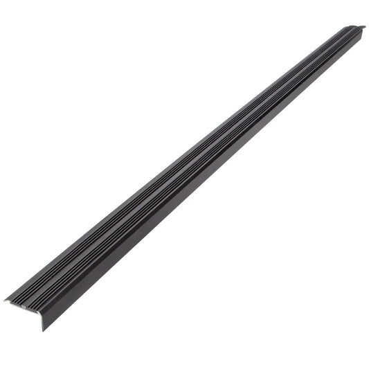 900MM Aluminium Stair Nosing Edge Trim Step Nose Edging Nosings Carpet - Black