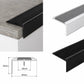 Aluminium Stair Nosing Edge Trim Anti Slip Step Edging For Wood Laminate Carpet