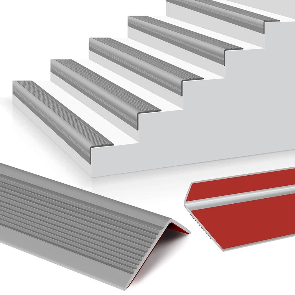 Anti slip Rubber Stair Nosing for Easy Installation and Wide Applications