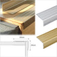 ALUMINIUM STAIR NOSINGS STEP EDGE NOSING FOR LAMINATE, WOOD,CARPET,TILE 40x25mm