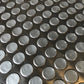 Stud / Penny Coin Rubber Flooring Matting Garage, Van Car Roll mat 5mm 2m wide