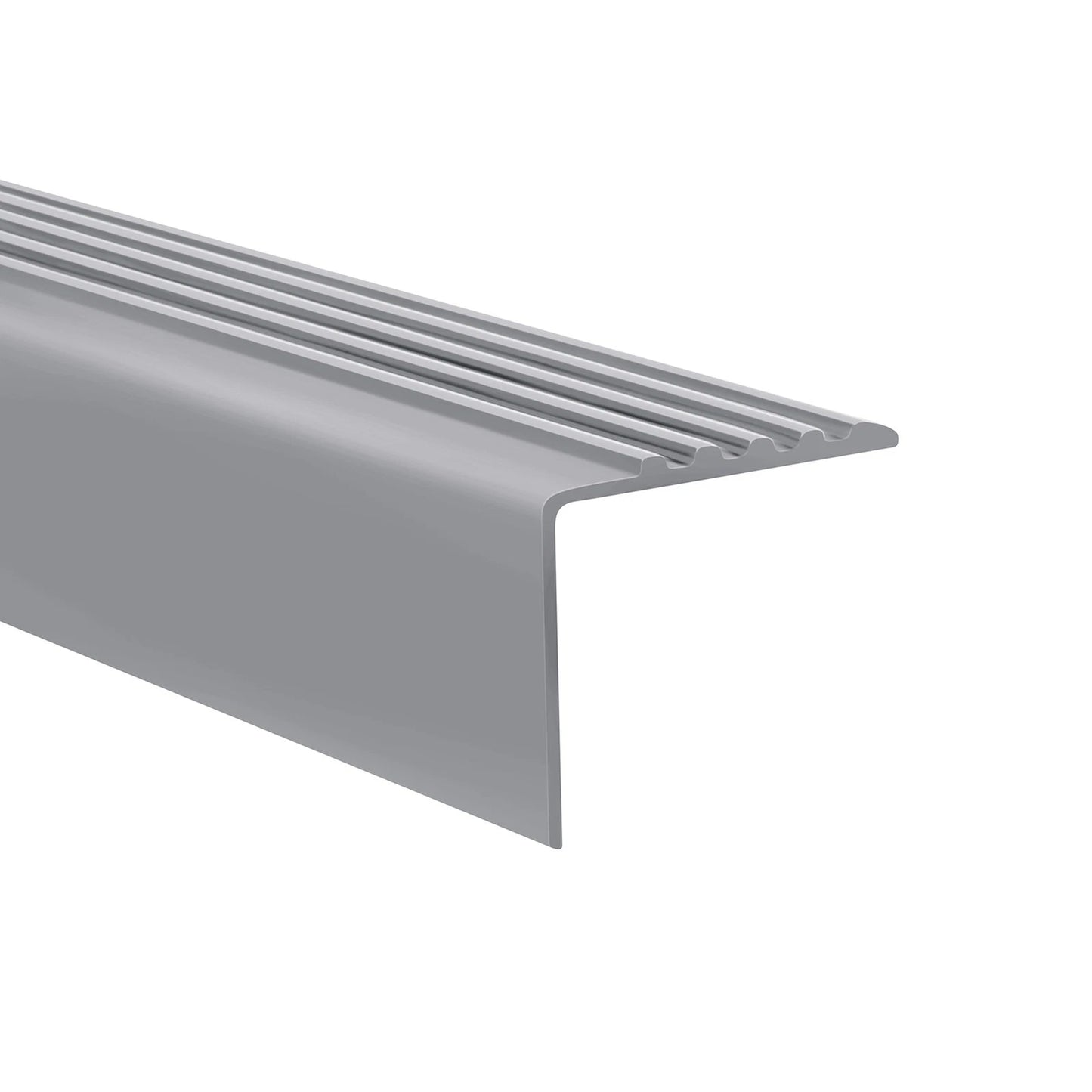 Self Adhesive Stair Nosing Rubber PVC Non-Slip Step Edge Trim Bullnose Strip 4mm