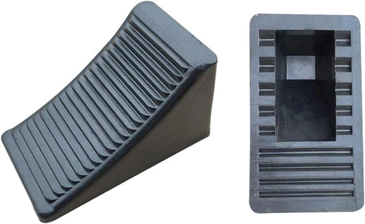 Tebery Solid Rubber Heavy Duty Wheel Chock - by Fasmov