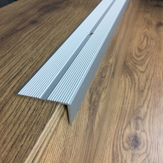 Stair Nosing Anodised aluminium anti non slip edge -trim- 40x20 mm 1M (39.37")