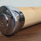 Stair Handrail End Caps for 54mm Round Wall Rails Pair of Chrome End Caps