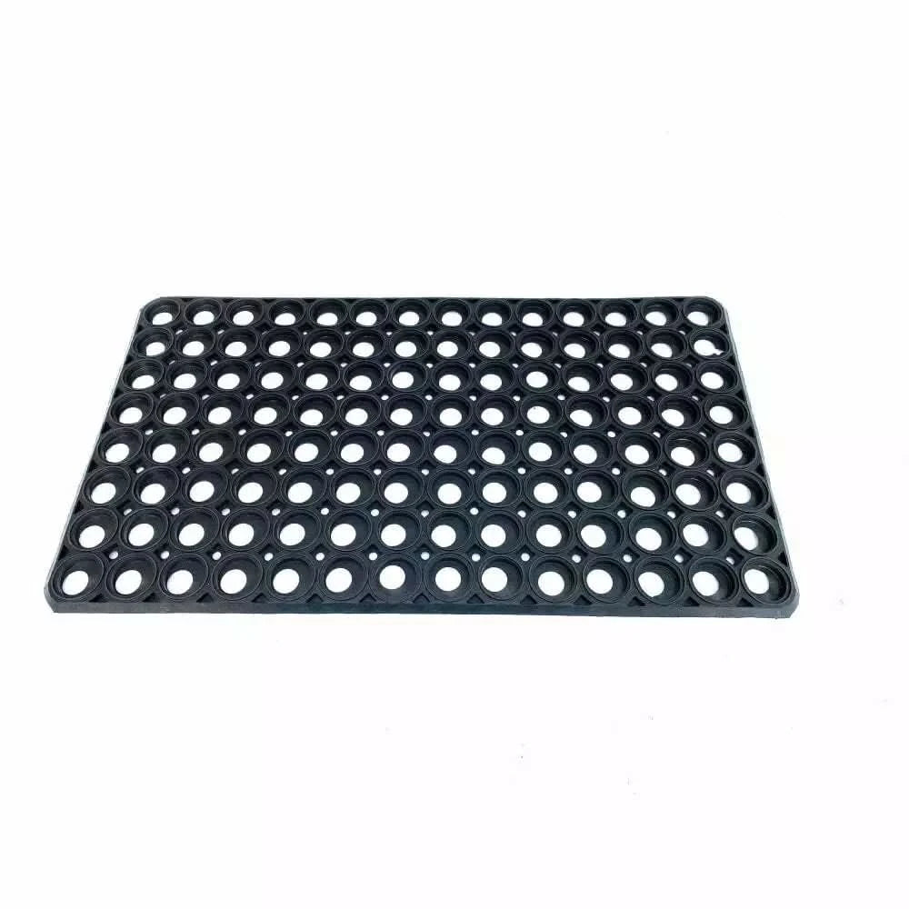 Rubber Drainage Entrance Mat Heavy Duty Indoor Outdoor 40 x 60cm