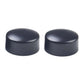 Stylish Black Handrail End Cap for Round Stair Treads Fits 45mm Diameter