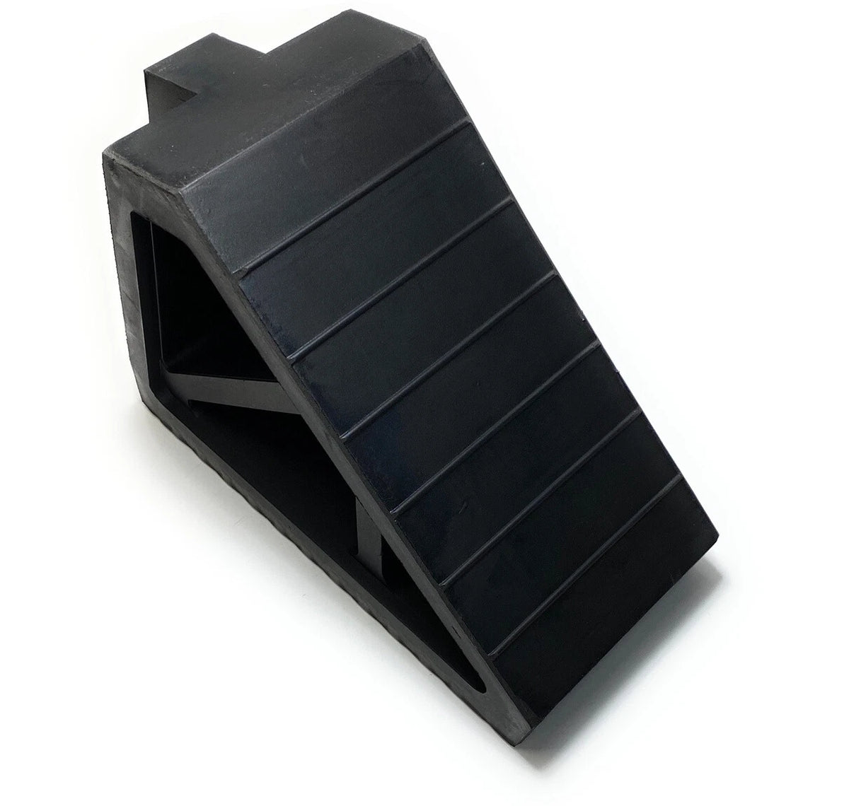 Rubber Wheel Chock Heavy Duty Blocks for Vehicles, Cars, Caravan, Trailer 3kg x2