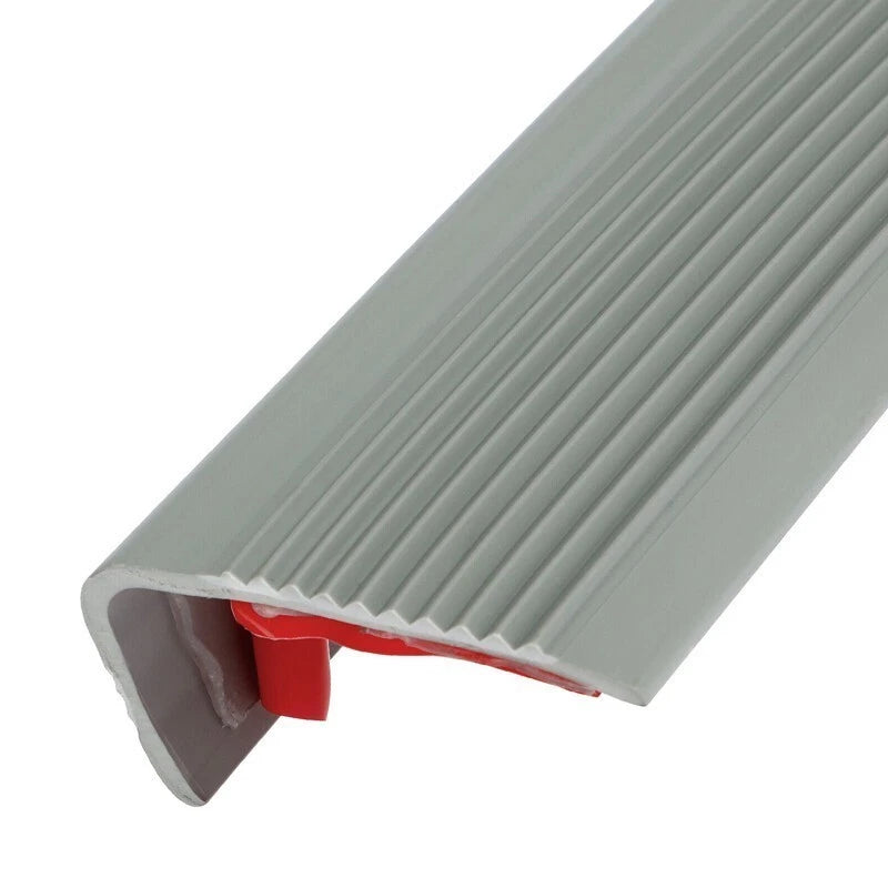 2 Metre PVC Stair Nosing Anti-Slip Edge Trim Protector Step Cover Self-Adhesive