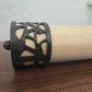 Stair Handrail End Caps for 54mm Round Wall Rails Factory Reject Brown not Black
