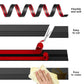 Vinyl Rubber Stair Edge Trim 10FT Waterproof Protector for Home or Business