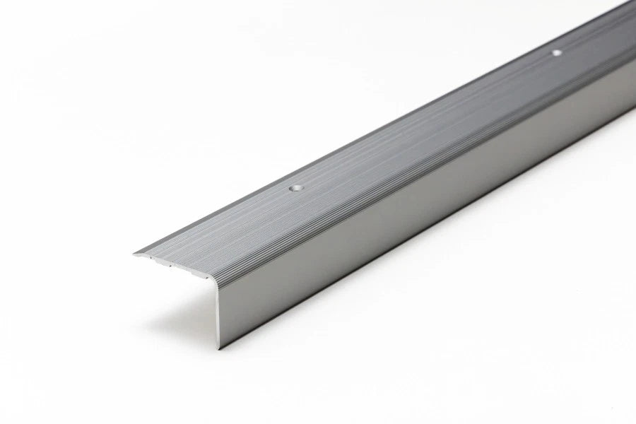 Aluminium Stair Nosing 48mm x 34mm x 118cm Step Edge Trim Anodised Colours