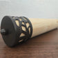 Stair Handrail End Caps for 54mm Round Wall Rails Factory Reject Brown not Black