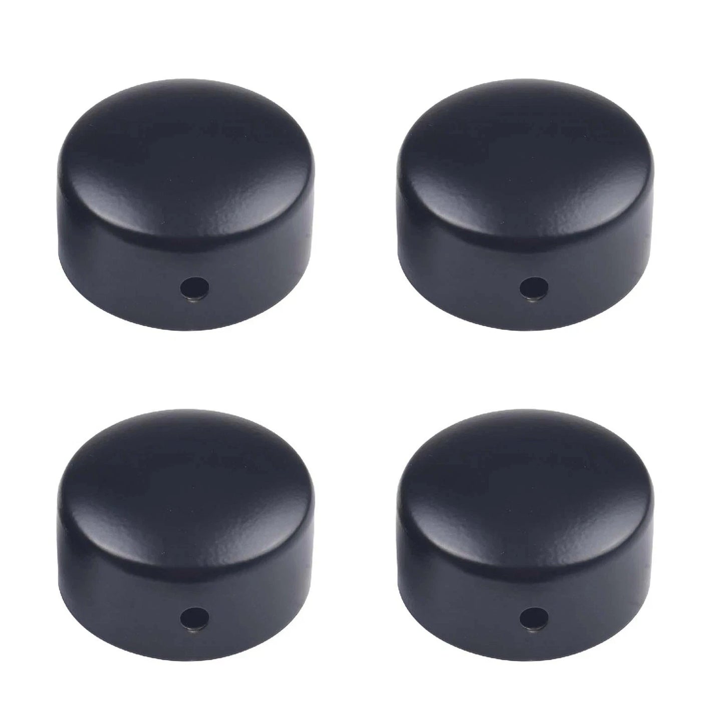 Stylish Black Handrail End Cap for Round Stair Treads Fits 45mm Diameter