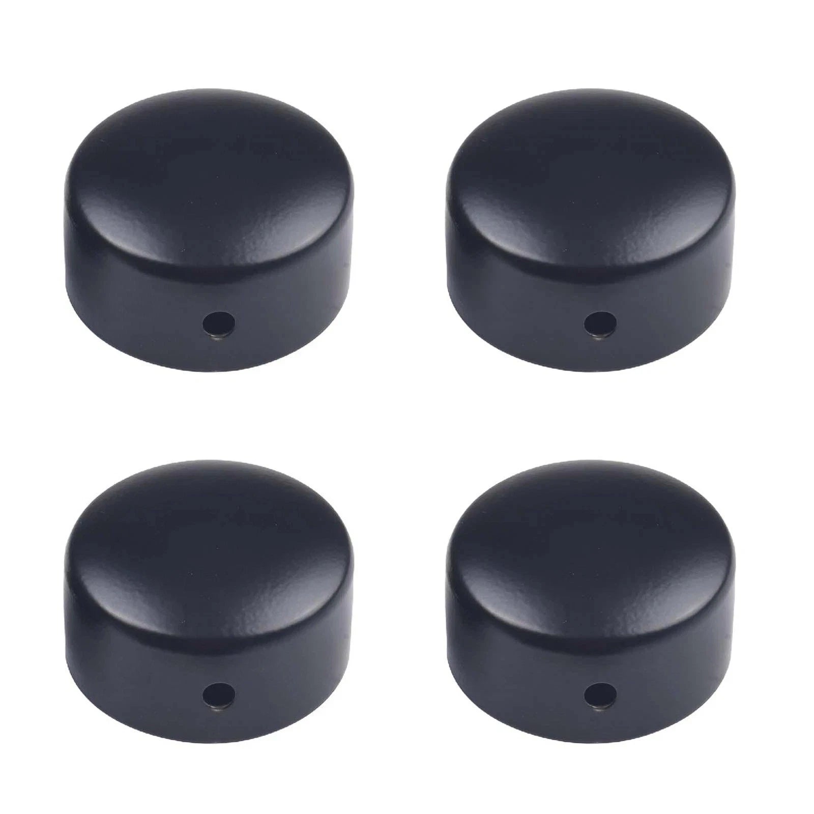 Stylish Black Handrail End Cap for Round Stair Treads Fits 45mm Diameter
