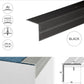 2.7m ALUMINIUM ANTI NON SLIP STAIR EDGE NOSING -EDGING TRIM- 35 x 35mm